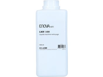Enova HIFI LMN 100 liquid machine cleaner, white rectangular bottle, cylindrical cap, black text, capacity 1000 ml