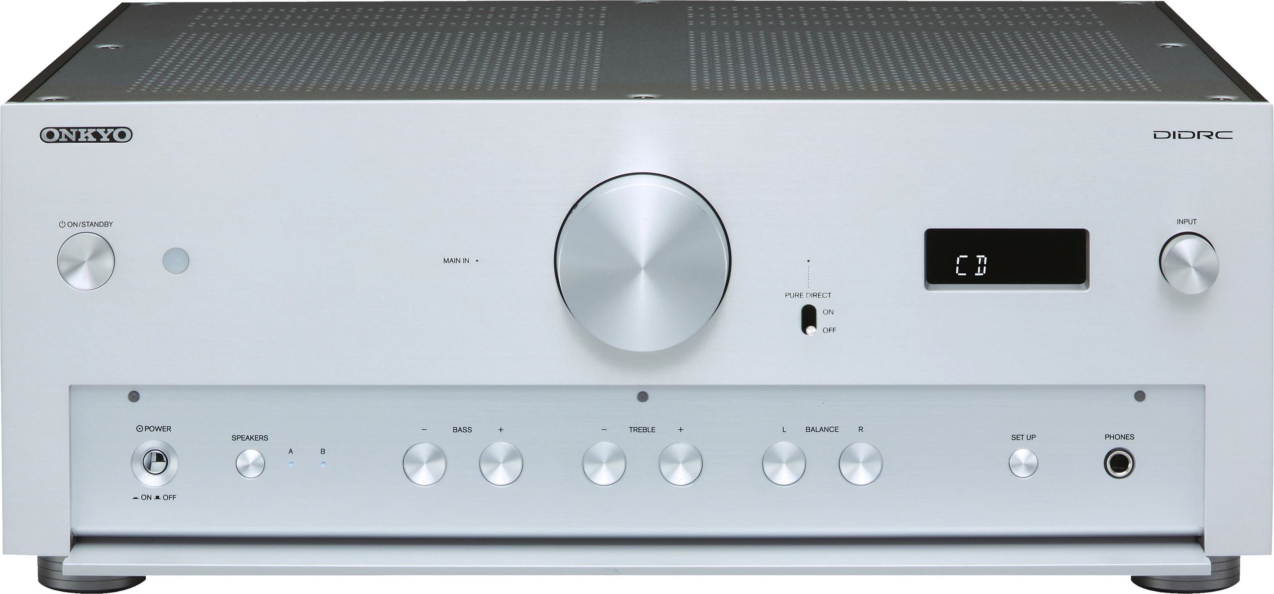 Onkyo A-9000R silver - Stereo solid-state hi-fi integrated
