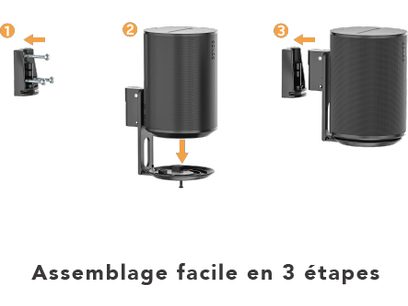 Harmony Audio HA-WB - Suporte Giratório Para Alto-falantes Pa Co - Foto 3