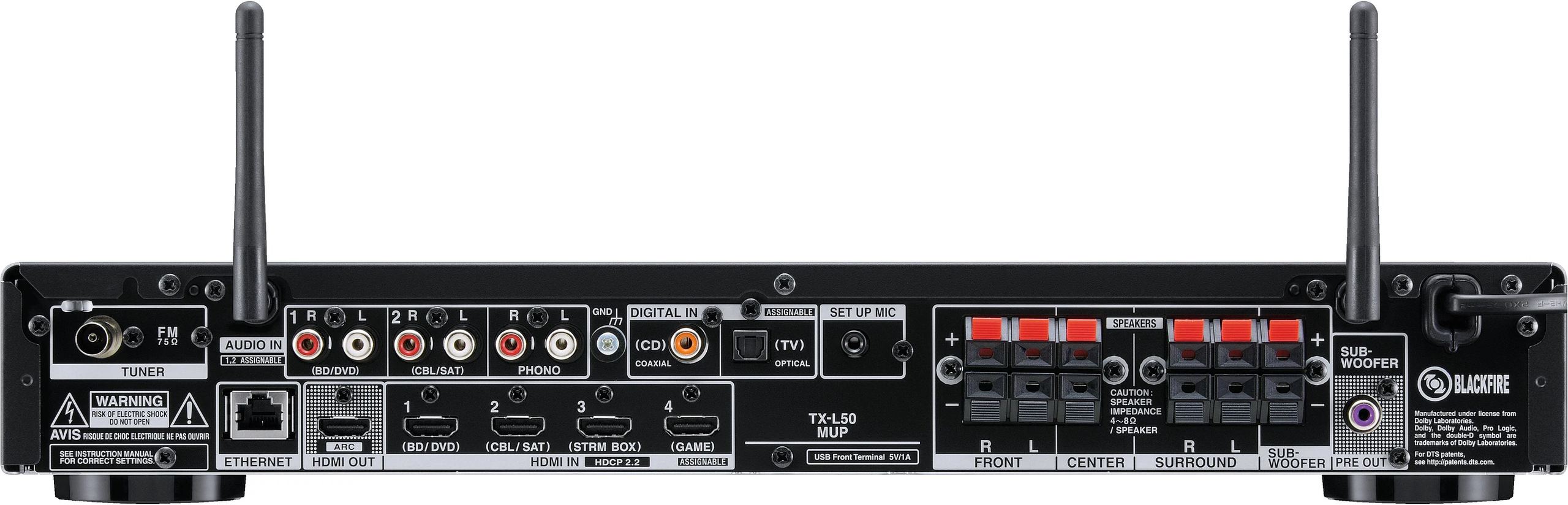 Onkyo TX-L50 black - Home Theater Receiver - HomeCineSolutions