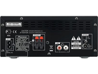Pioneer X-HM21-K black - Mini Hi-Fi System - HomeCineSolutions