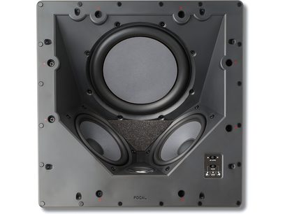 view of the woofer membrane
