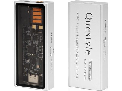 Questyle M15i DAC Amplificatore Cuffie Portatile - Hi-Res Audio Per IPhone Android PC - Foto 6