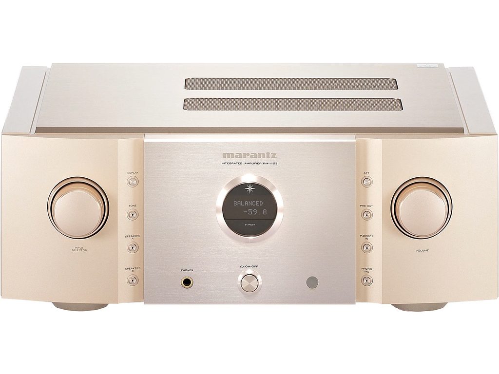 Marantz PM-11S3 gold-plated silver - Stereo solid-state hi-fi