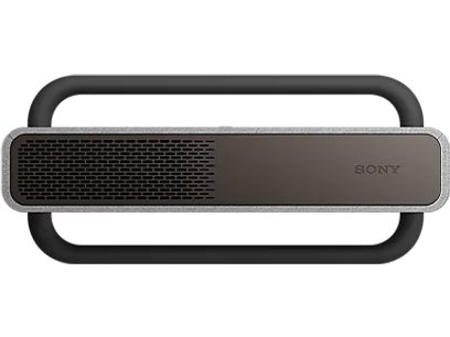 Sony Bravia Theatre Quad kompaktkõlarite komplekt, eestvaade, must võre, ristkülikukujuline raam, logo nähtav