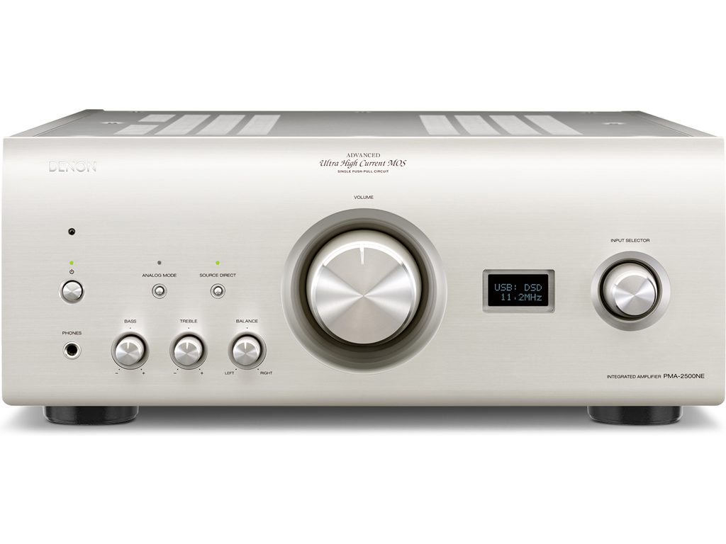 Denon PMA-2500NE silver - Stereo solid-state hi-fi integrated