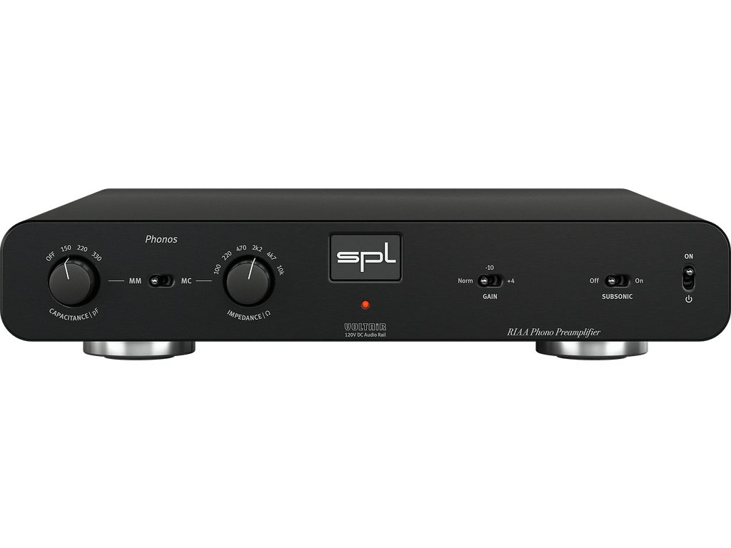 SPL Phonos negro · Preamplificador de phono para tocadiscos