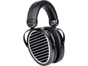 Hifiman Edition XS åbne hi-fi-hovedtelefoner i sort, store ovale ørekopper, metalgitter, polstret hovedbøjle