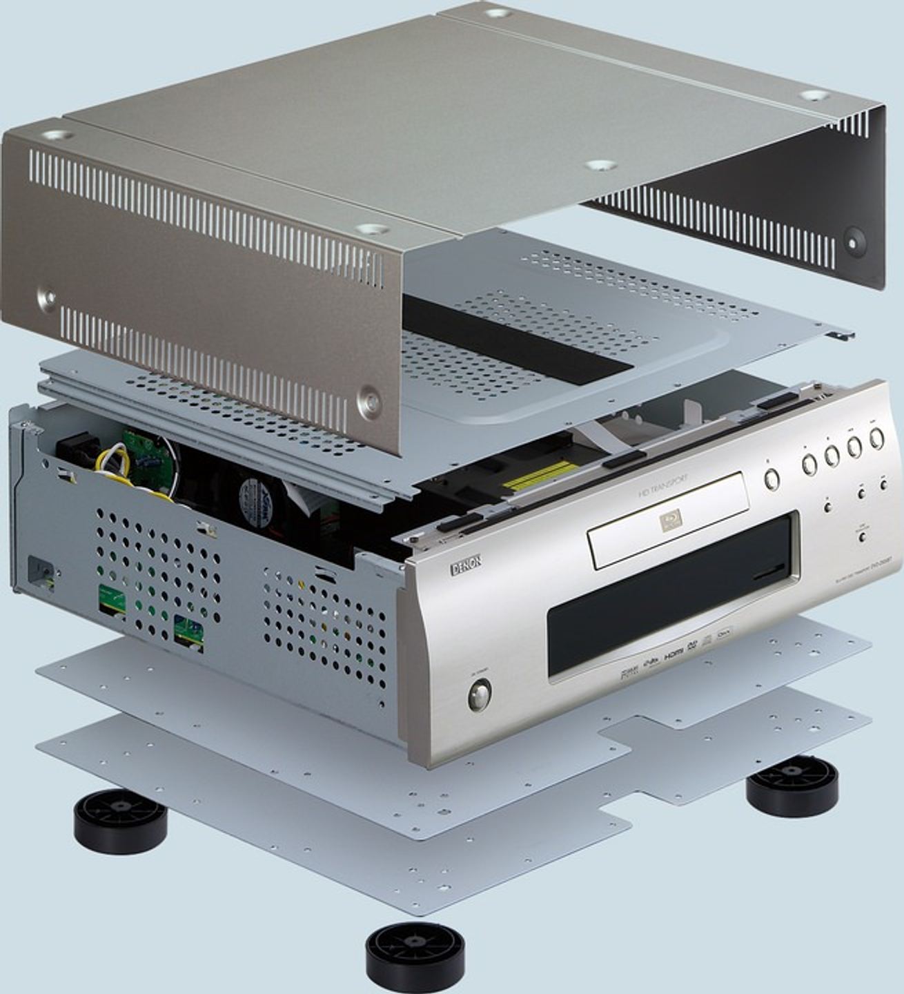 【動作確認済】DENON DVD-2500BT Blu-rayトランスポーター Denon DVD-2500BT - 4K Blu-ray Player - HomeCineSolutions