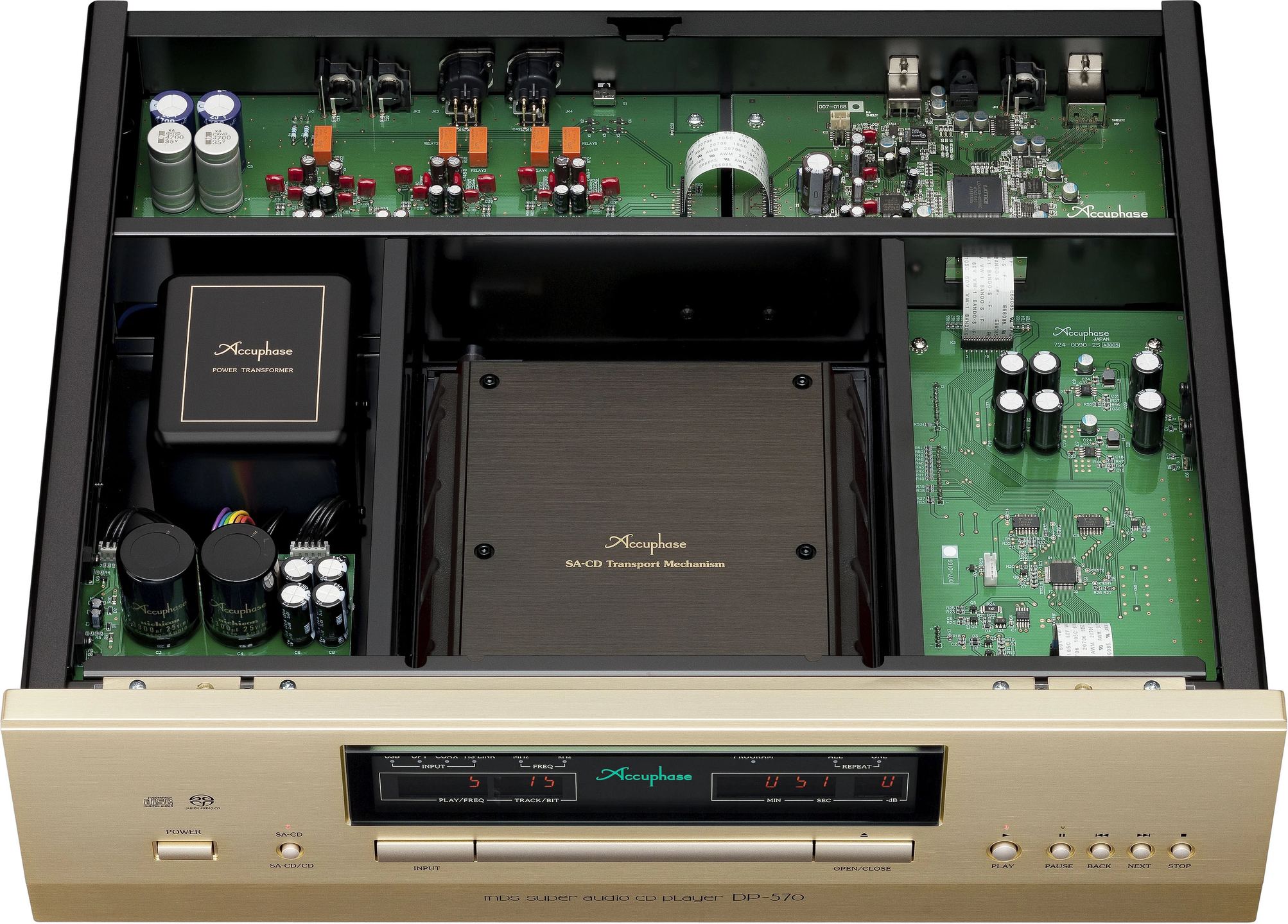Accuphase DP-570 - Hi-Fi CD Player - HomeCineSolutions