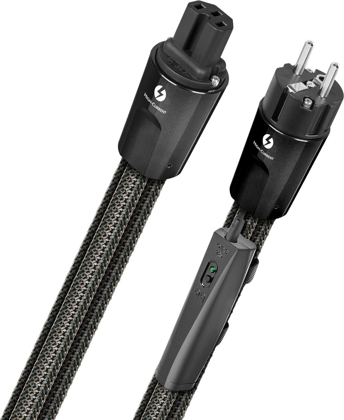 【美品】AudioQuest Thunder High Current 2m ✓ audioquest Thunder | High-Current Power Cable