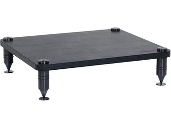 Ripiano supplementare Norstone Design COMO I nero, rettangolare, in legno, su 4 piedini conici in metallo nero