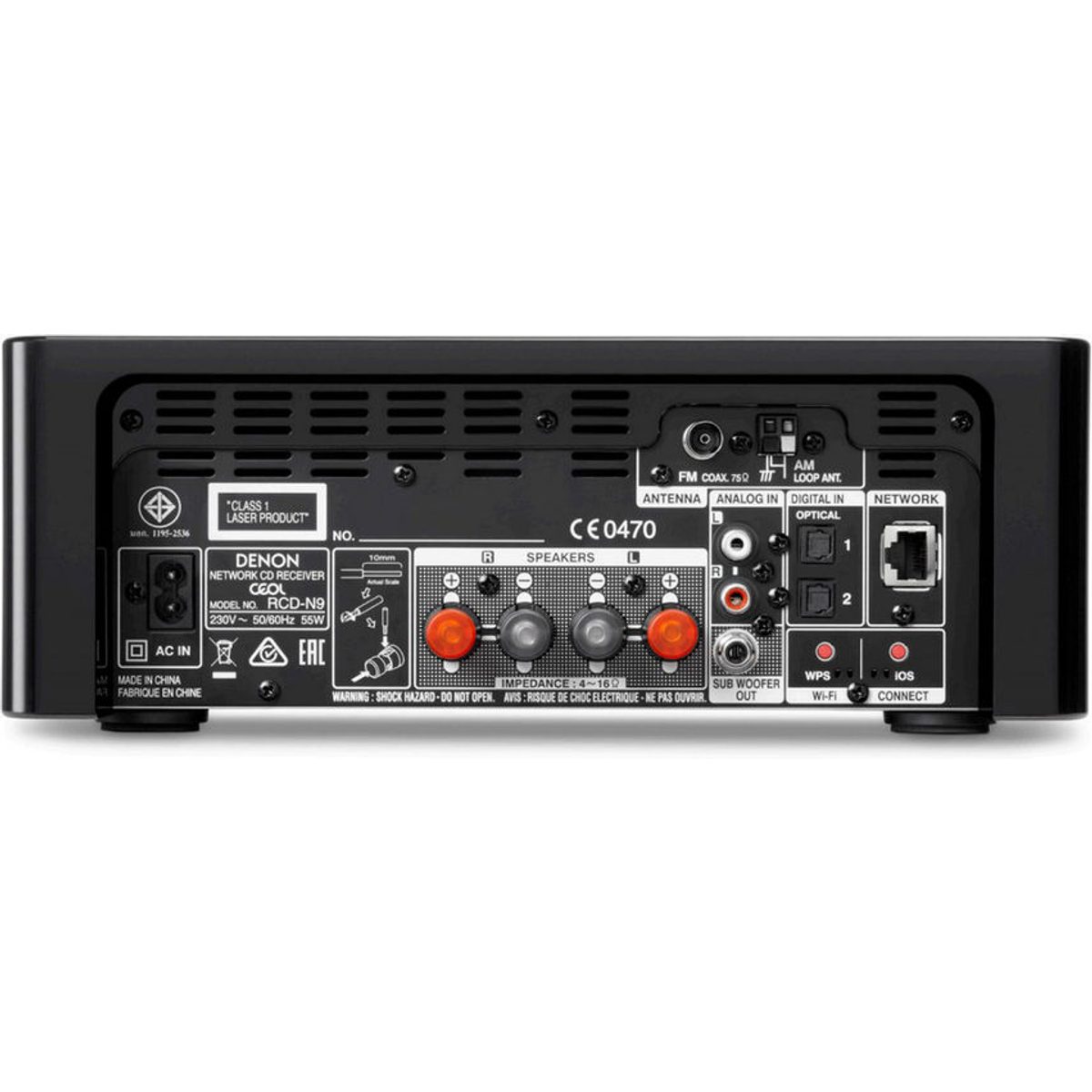 Denon RCD-N9 black - All-in-One Hi-Fi System - HomeCineSolutions