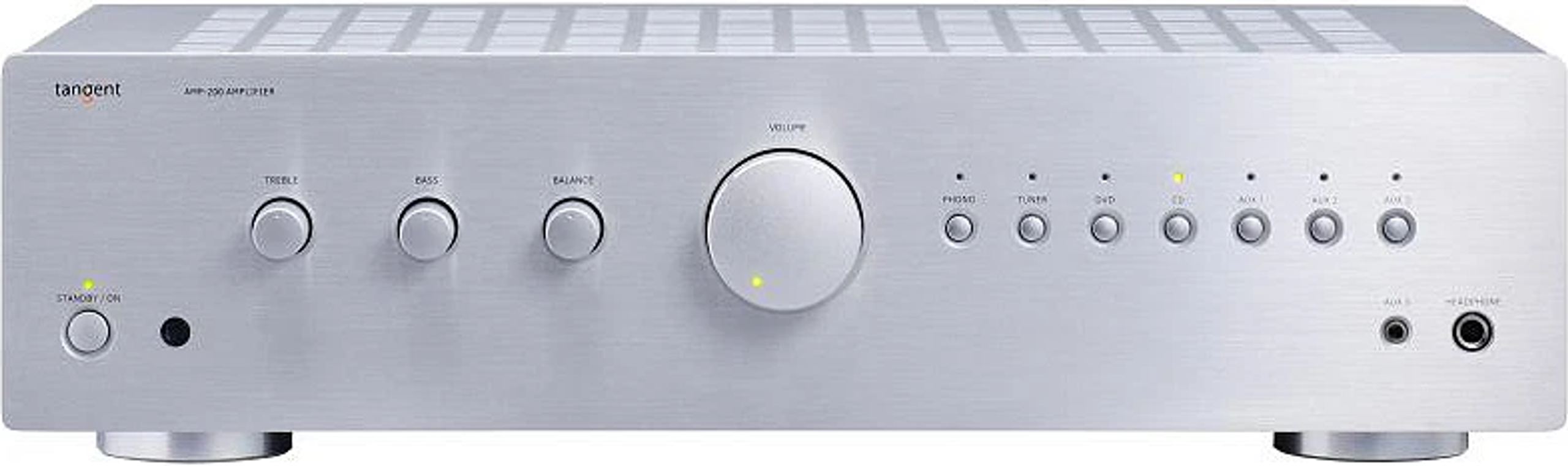 Tangent AMP-200 argent - Ampli intégré stéréo à transistors 