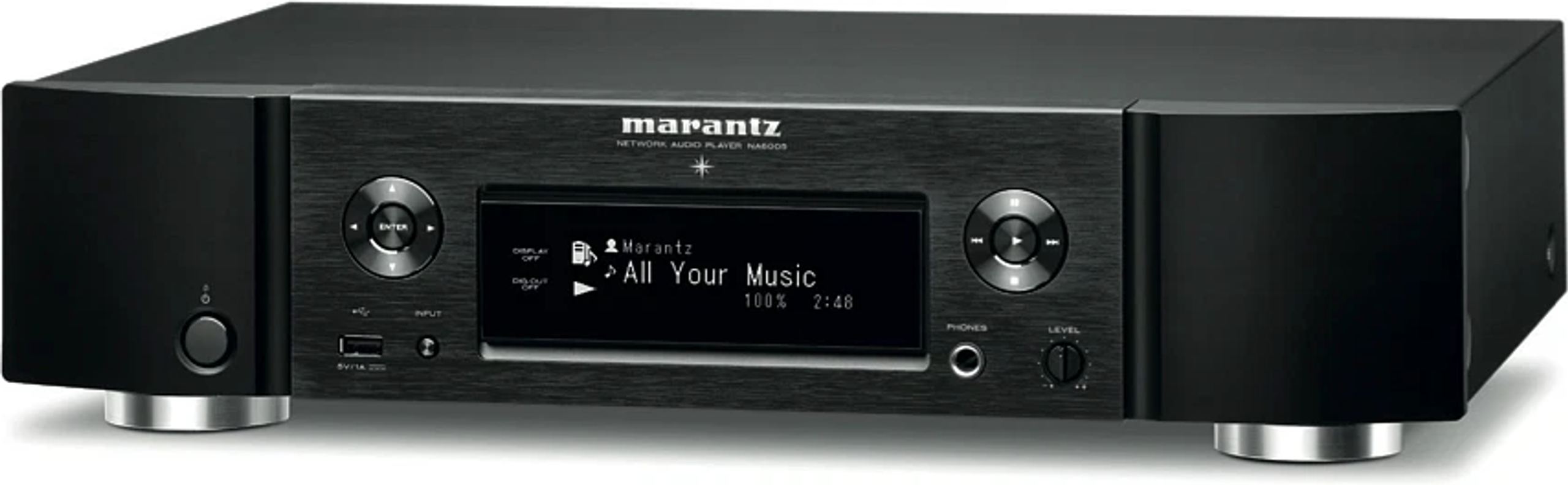 Marantz NA6005 black - Network Audio Player - HomeCineSolutions