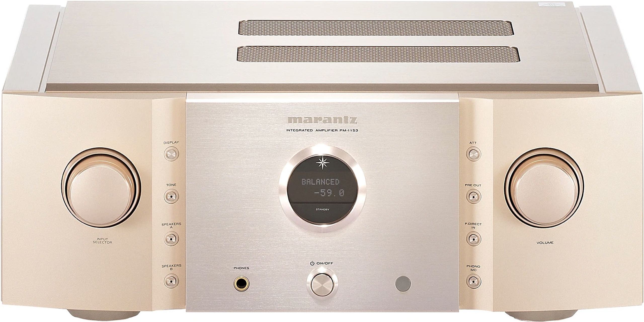 Marantz PM-11S3 gold-plated silver - Stereo solid-state hi-fi