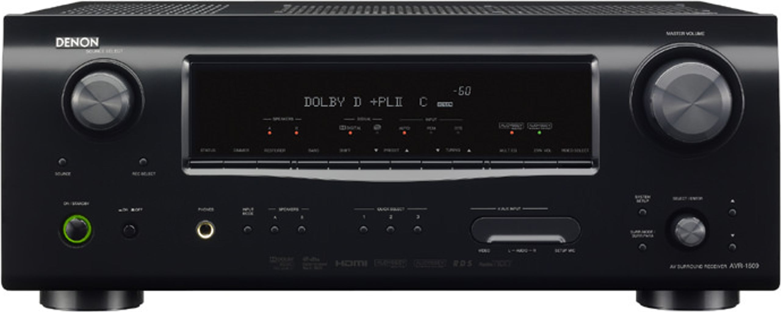 Denon AVR-1509 black - Home Theater Receiver - HomeCineSolutions