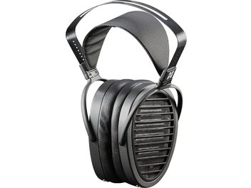 Avatud hifi-kõrvaklapid Hifiman Arya Stealth Magnet Version, suured pööratavad kõrvaklapid, reguleeritav metallist peavõru, mustad nahkpolstrid