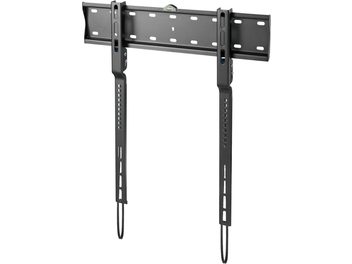 Supporto TV a parete Norstone Mount SLIMLED 3265 nero opaco, piastra perforata, bracci snodati sottili, livella a bolla