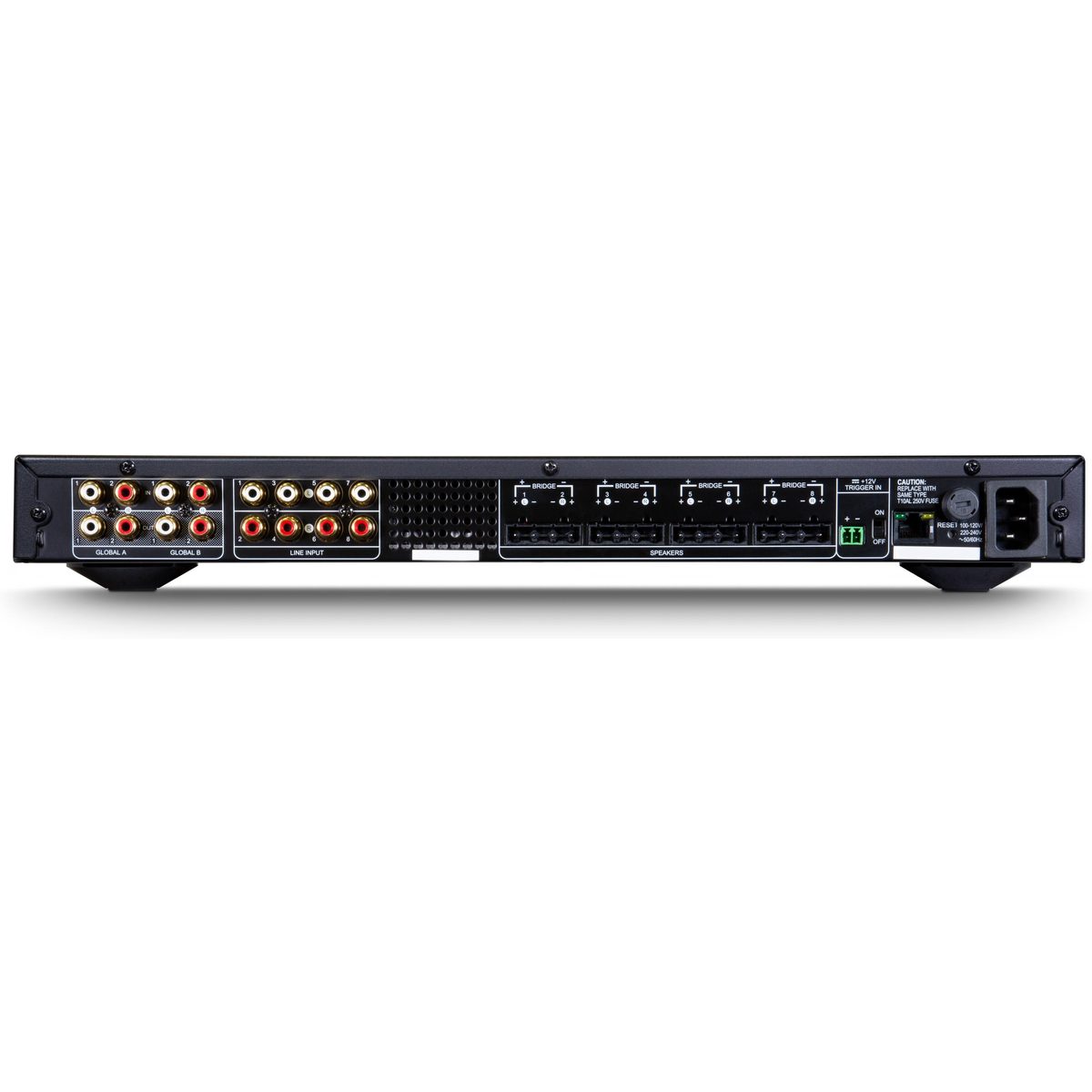 NAD CI8-120 DSP - Multiroom- eller multizoneforstærker, til integration -  HomeCineSolutions