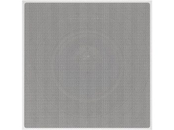 Griglia quadrata per diffusore Bowers & Wilkins 68 Square Grille in maglia metallica fine grigio chiaro con fori esagonali regolari