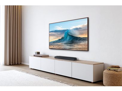 view of a TV stand