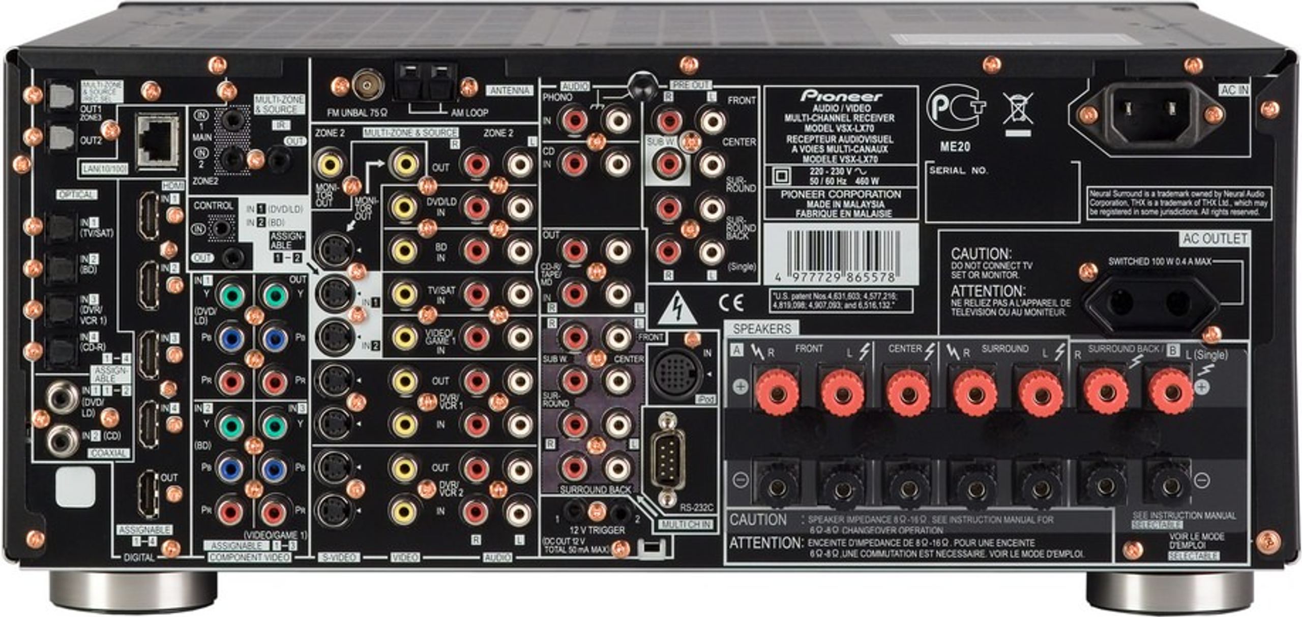 Pioneer VSX-LX70 - Home Theater Receiver - HomeCineSolutions