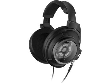 Casque audio Sennheiser HD820 noir, circum-aural fermé, transducteurs apparents sous caches transparents, arceau rembourré