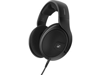 Sennheiser HD 560S åbne hi-fi-hovedtelefoner i sort, ovale ørekopper, metalgitter, polstret hovedbøjle, profilbillede på hvid baggrund