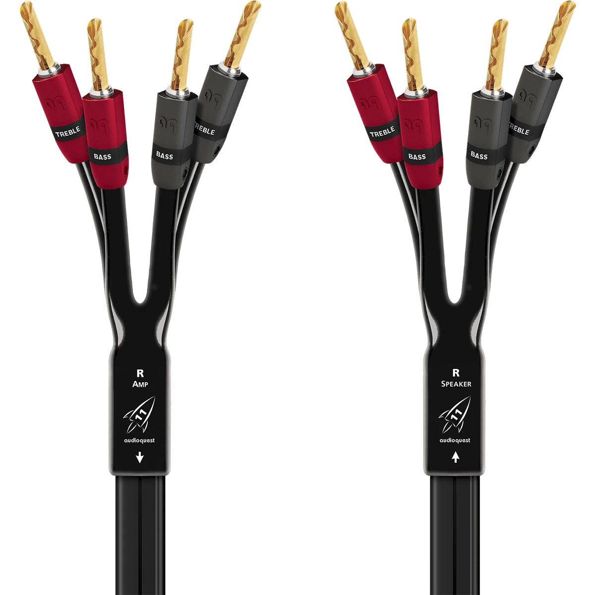 Audioquest Rocket 11 SBA (2 x 2m) - Cavo per altoparlante o