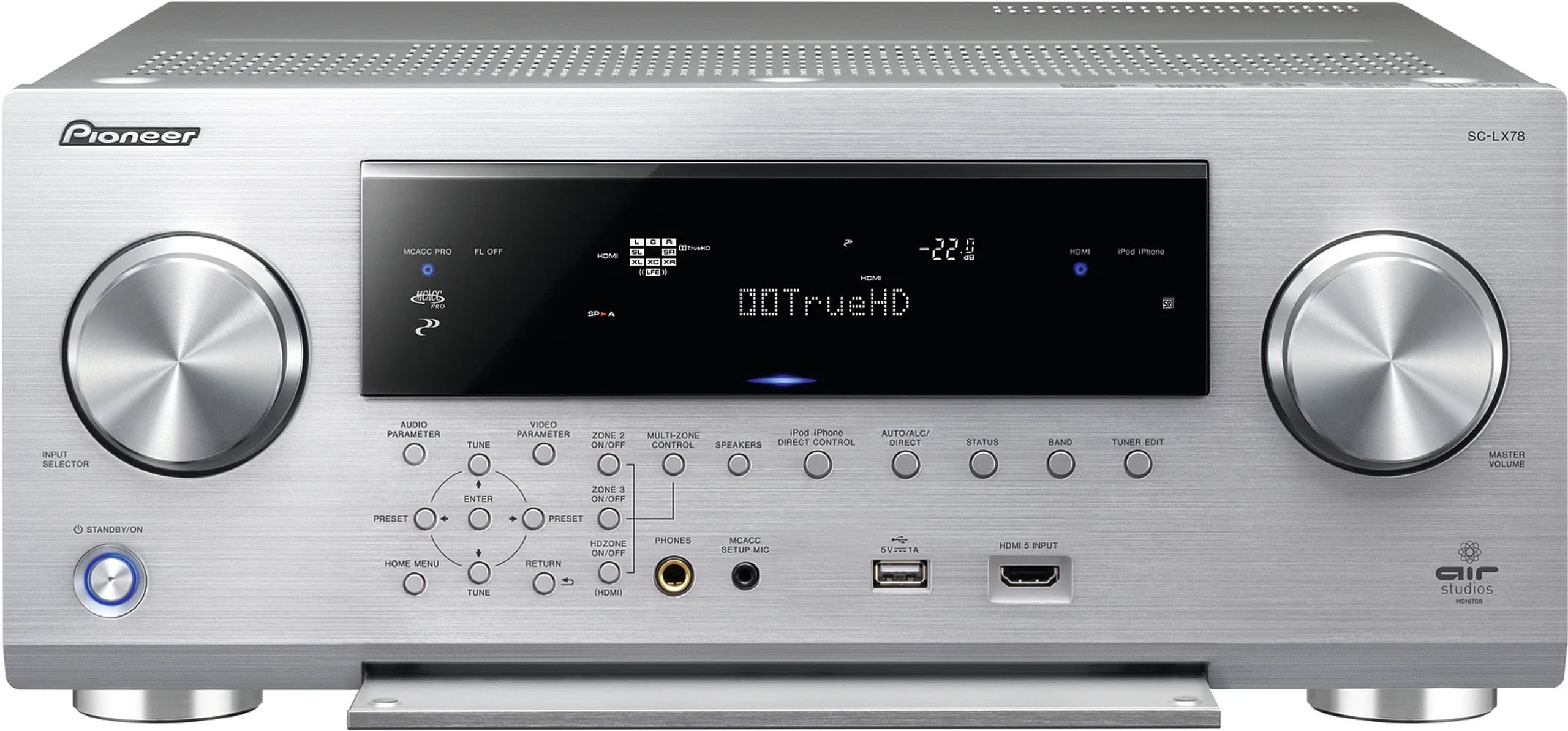 Pioneer SC-LX78-S silver - Home Theater Receiver - HomeCineSolutions