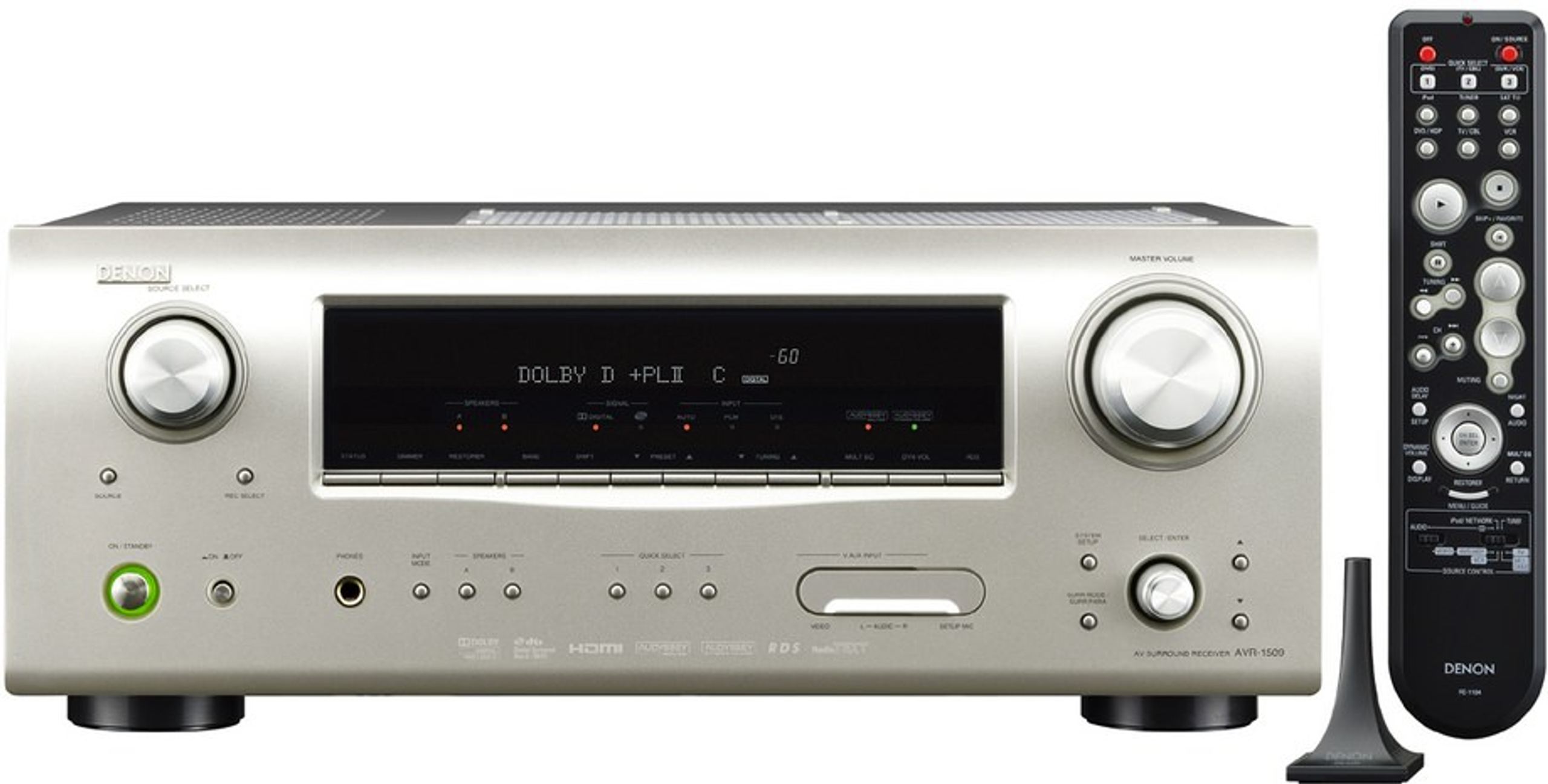 Denon AVR-1509 black - Home Theater Receiver - HomeCineSolutions