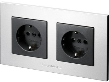 GigaWatt G-044 topeltpistikupesa Schuko standardiga