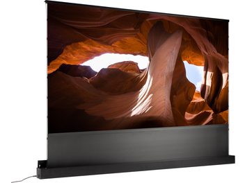 Φορητή οθόνη προβολής με βάση Lumene Eden extra bright LT 240C, μπροστινή όψη, ορθογώνια επιφάνεια, μαύρη βάση, ορατό καλώδιο.