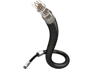 Câble coaxial noir tressé Inakustik Reference Digital 2404 AIR 1,5m avec connecteurs plaqués or et triple isolation