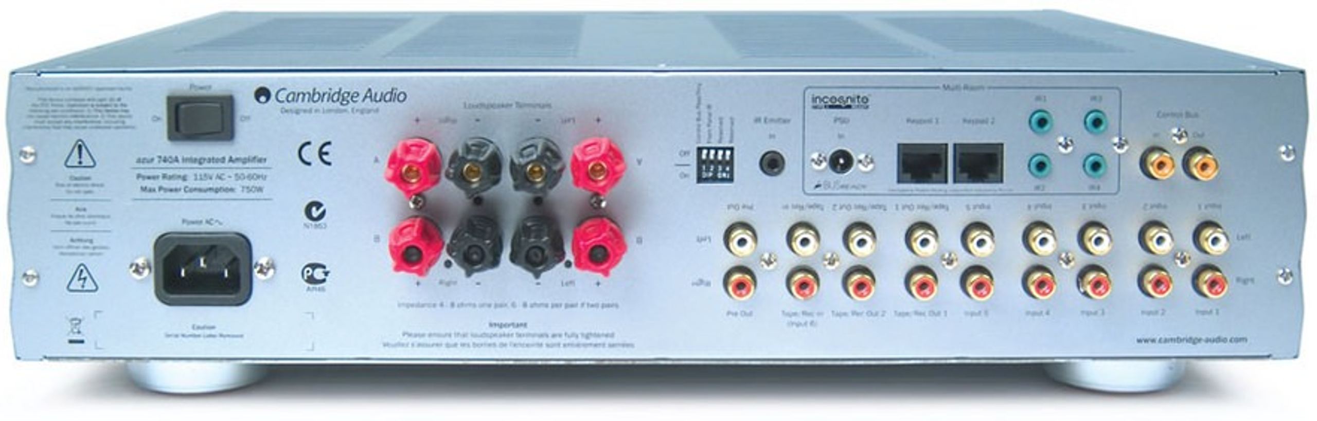 Cambridge Audio Azur 740A - Stereo solid-state hi-fi integrated